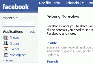 Facebook privacy