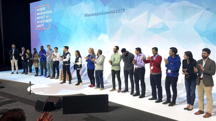 The 2019 finalists for the seedstar global competition | Photo By: Seedstar.