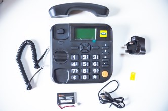 MTN Kigale Fixed Line, a desk phone that comes with uninterrupted free calls valid for six months. Courtesy Photo: Mpairwe Humphrey