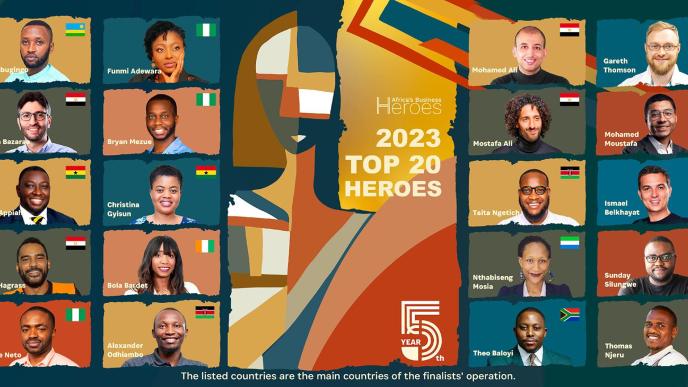 The 20 semi-finalists of the 2023 Africa's Business Heroes, vie for their spot in the top 10 to be guaranteed their share of USD$1.5 million. COURTESY IMAGE / Africa's Business Heroes.