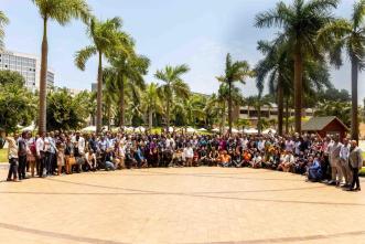 A group photo of all the participants at the the 2023 AfPIF which took place from 22 to 24 August 2023 at the Movenpick Ambassador Hotel in Accra, Ghana. PHOTO: AfPIF