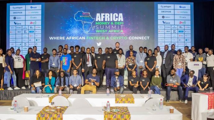 Group photo at the 2022 Africa Money and DeFi Summit. PHOTO: Africa Tech Summit