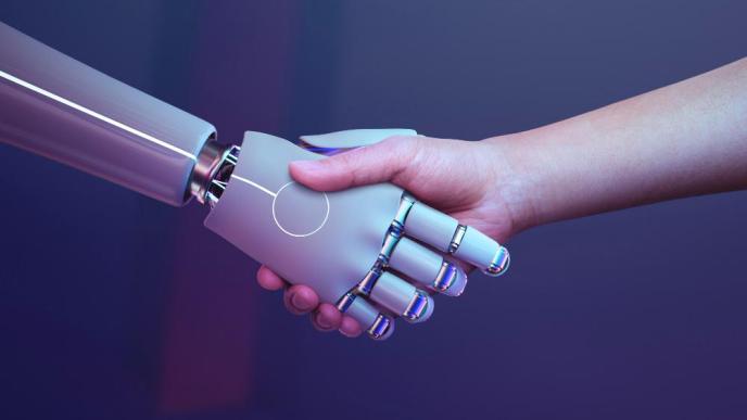 AI is offering a glimpse into a future where the line between humans and machines continues to blur. PHOTO: rawpixel.com / via Freepik