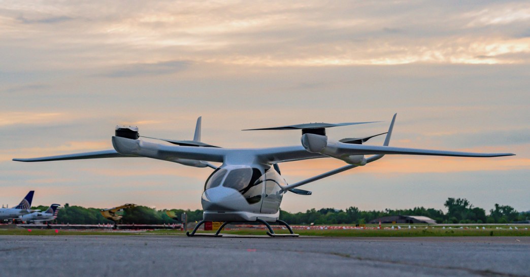 Beta Technologies' Alia-250, an eVTOL airplane. Courtesy Photo