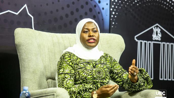 Dr. Aminah Zawedde, Permanent Secretary for the Ministry of ICT and National Guidance. PHOTO: UBC