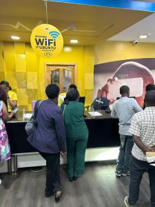 ARED works with MTN Rwanda to enhance some of their service centers.