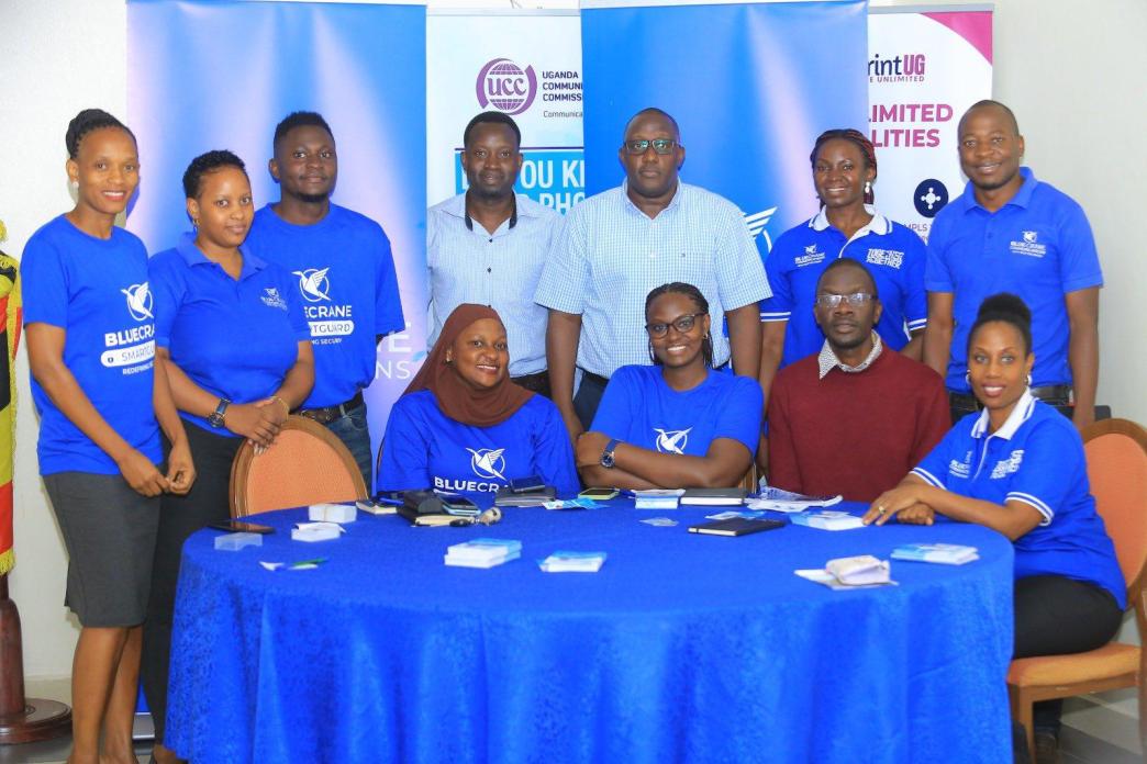 Blue Crane Communication (BCC) team led by its directors boosting awareness for a safer and more informed online experience. PHOTO: BCC/via X