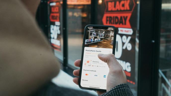 In 2023, an estimated 90.6 million people worldwide shopped online on Black Friday. PHOTO: CardMapr.nl/Unsplash