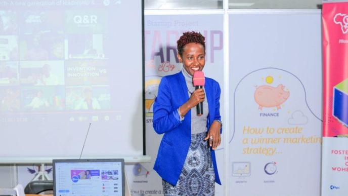 Charlotte Neeza, the FinTech Events Manager at HiPipo. PHOTO: HiPipo