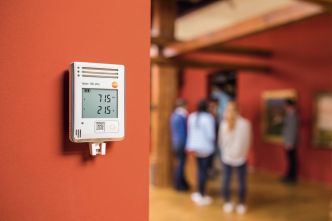 A data logger is an electronic device commonly used to track temperature, humidity, and pressure. (PHOTO BY: Testo)