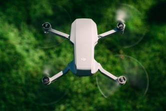 DJI Mavic drone in mid air. (PHOTO: Joshua Kantarges/Unsplash)