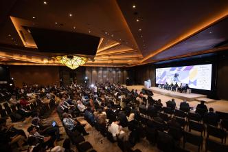 At the 2023 e-Learning Africa Conference held in Dokar, Senegal from May 24-26, 2023. PHOTO: Dominik Tryba / ICWE GmbH