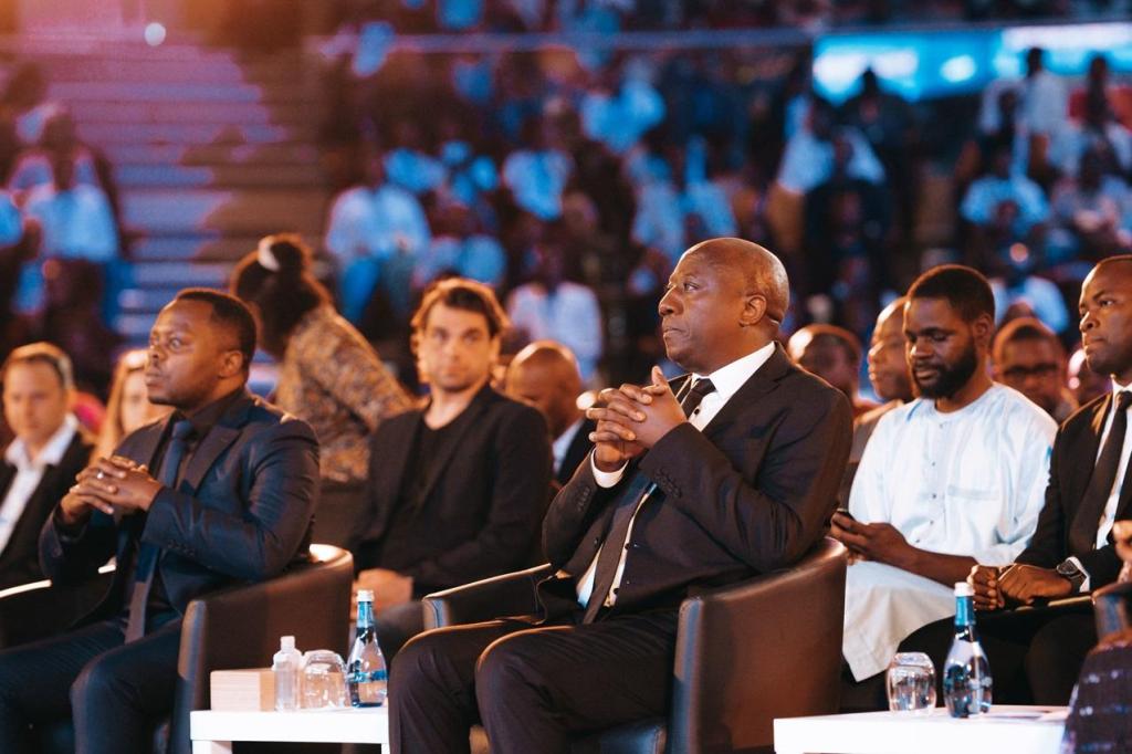 Prime Minister, Dr. Edouard Ngirente graced the closing ceremony of the Hanga Pitchfest grand finale and Youth Connekt 2024 summit. Courtesy Photo: Hanga Pitchfest