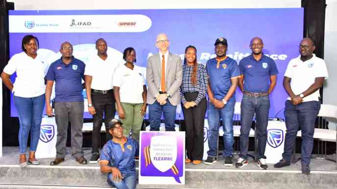 Stanbic Bank’s digital payment platform, FlexiPay has partnered with the International Fund for Agricultural Development (IFAD) and Upesi Money Transfer to allow its users to send and receive money from 20 countries globally. PHOTO: Stanbic Bank