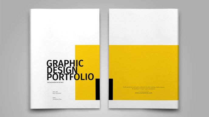 All graphic and web designers must carry a beautifully designed portfolio. (IMAGE: Yellow Pages)