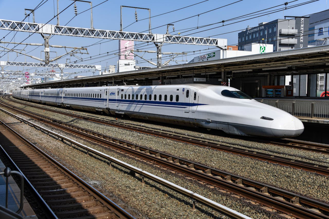 A high-speed train. PHOTO: David Dibert / via Pexels