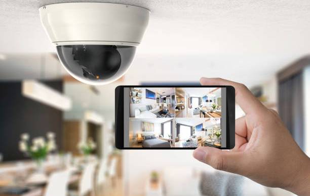 With technology, a home security camera can allow you to remotely view any room in your home. Courtesy Photo: iStock