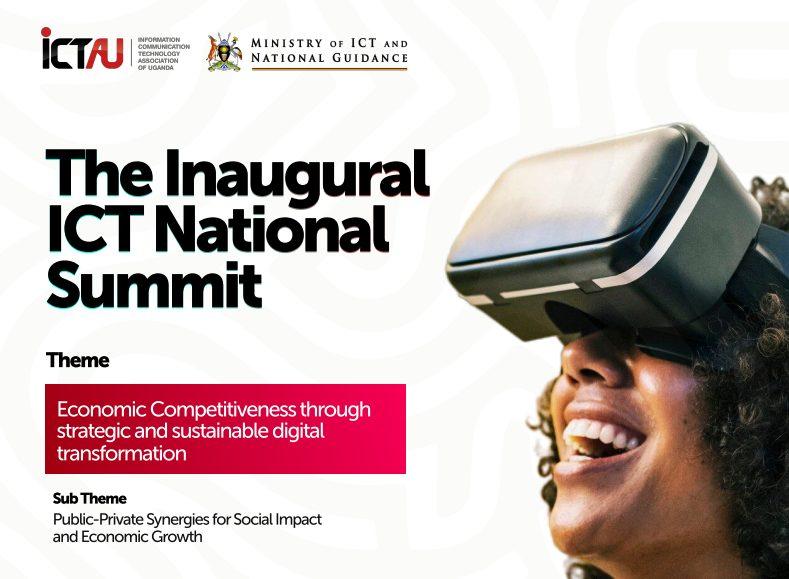 The Inaugural ICT National Summit will be held under the theme “Economic Competitiveness through Strategic and Sustainable Digital Transformation”. (Officially announcement poster)