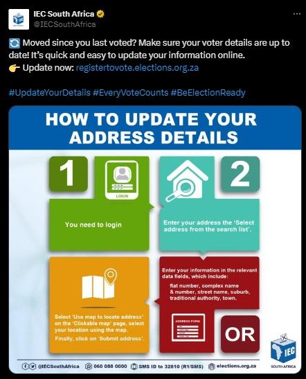 The Electoral Commission of South Africa is one good example of a government agency in Africa that has leveraged infographics to educate the masses. Screenshot/PC Tech Magazine