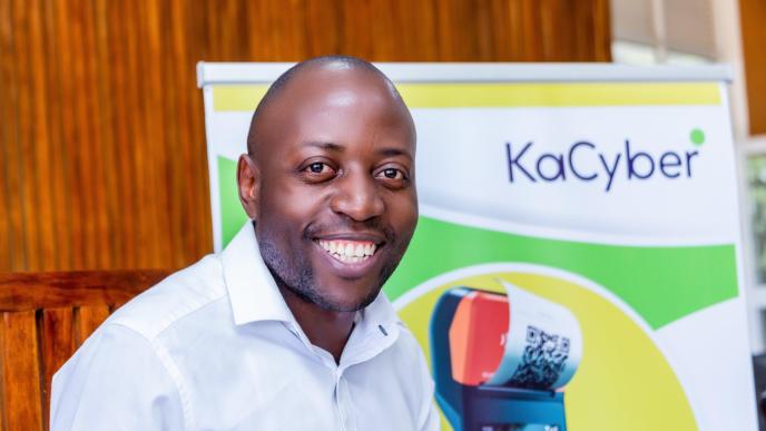 Innocent Orikiiriza, founder and CEO of KaCyber Technologies is one of the beneficiary of the FAST Accelerator inaugural program. COURTESY PHOTO/FILE PHOTO