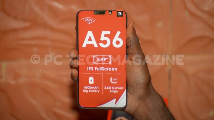 The upcoming itel A58 will succeed the itel A56. (PHOTO: Olupot Nathan Ernest/PC Tech Magazine)