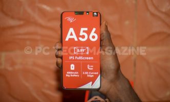 The upcoming itel A58 will succeed the itel A56. (PHOTO: Olupot Nathan Ernest/PC Tech Magazine)