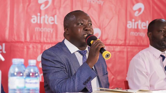 Japhet Aritho, Managing Director of Airtel Mobile Commerce Uganda Limited. PHOTO: Airtel Uganda/via X