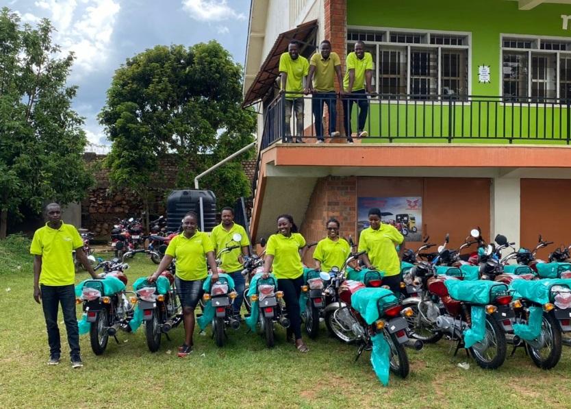 MOGO Uganda, an asset financing company that provides affordable financing options for boda boda riders, smartphone users, and car owners. Pictured: MOGO employees at their offices in Uganda. PHOTO: MOGO