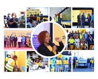 MTN Uganda in 2023. PHOTO COLLAGE: VelocyArt