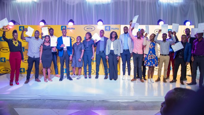 Sixty-two out of one hundred youth graduated in the second cohort of the MTN Foundation Youth Skilling Program which was launched in 2020.