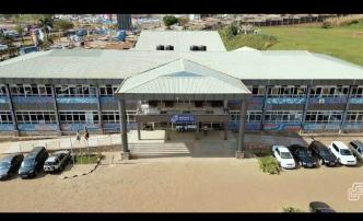 An aerial view of the National Innovation Hub situated within the UICT Nakawa campus.