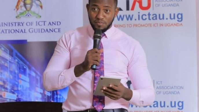 ICTAU CEO, Nkurunungi Gideon. COURTESY PHOTO