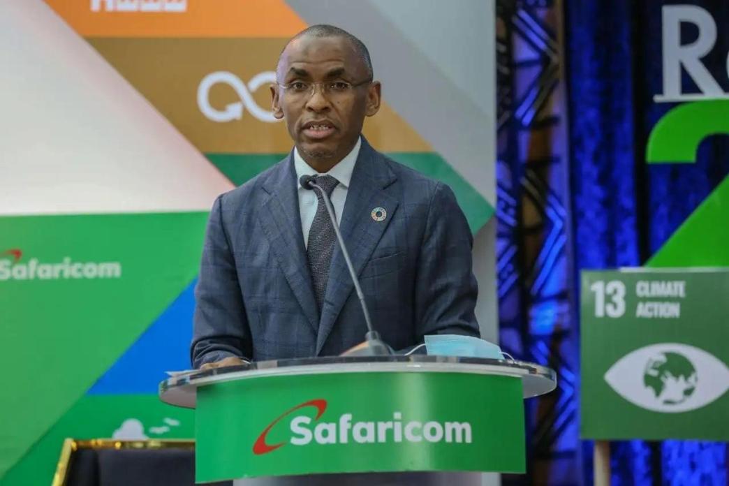 Peter Ndegwa, CEO of Safaricom. (FILE PHOTO/COURTESY PHOTO)