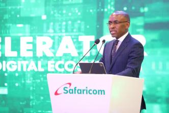 Peter Ndegwa, CEO of Safaricom PLC. FILE PHOTO/COURTESY PHOTO: Safaricom PLC