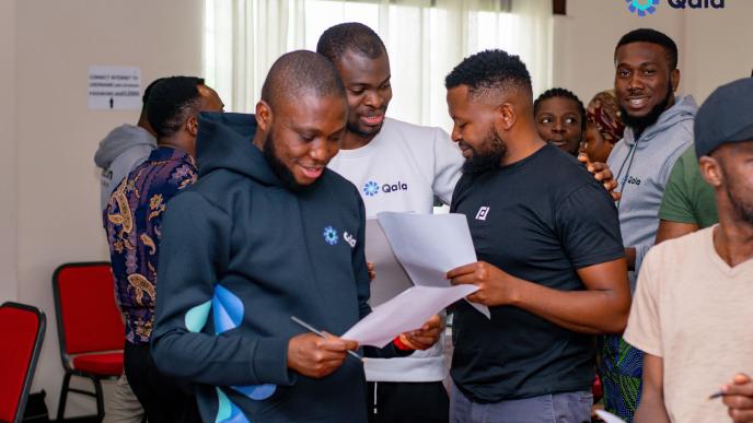 Qala, an organization training the next generation (next-gen) of African Bitcoin and Lightning engineers/developers. PHOTO: Qala