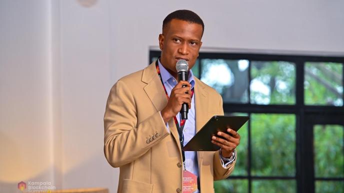 Reginald Tumusiime, Chairman of Blockchain Association of Uganda. PHOTO: NZE EVE Photography