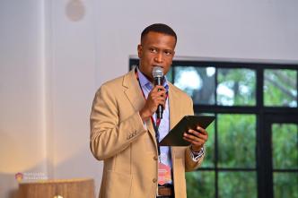 Reginald Tumusiime, Chairman of Blockchain Association of Uganda. PHOTO: NZE EVE Photography