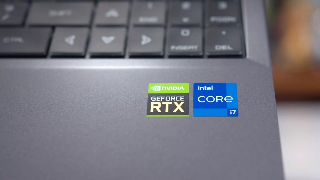 A laptop with an itel i7 processor and Nvidia RTX graphics card. PHOTO: techspot