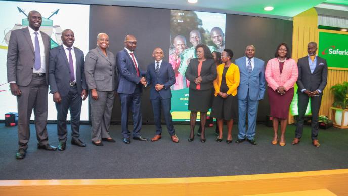 Safaricom signs an MoU with the County Government of Elgeyo Marakwet to digitize the county’s operations through myCounty App. PHOTO: Safaricom