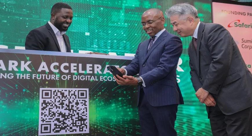 Safaricom, M-PESA Africa, Sumitomo Corporation launch Spark Accelerator Program Call for Applications. (Courtesy Photo)