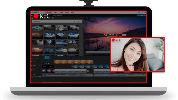 Screen recording is a universal tool that helps users in various areas of life, including increasing productivity. PHOTO: WeVideo