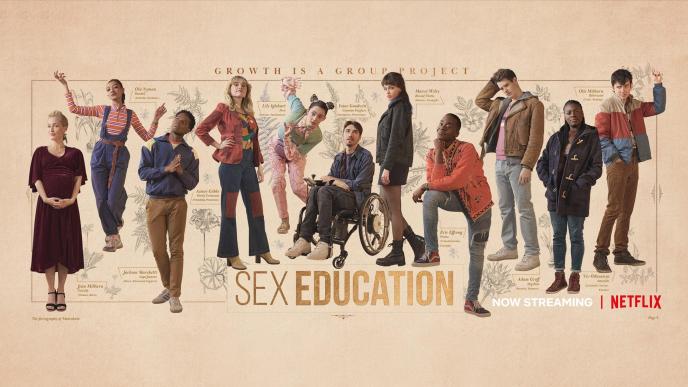 Undeniably the biggest new release of September is the fourth and final season of the British dramedy “Sex Education” (airs Sept. 21). COURTESY IMAGE