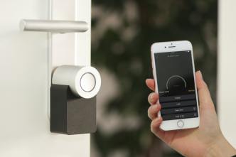 Switching to the latest smart home technologies, with an innovative smart lock, you can open your door using your smartphone. (PHOTO: Sebastian Scholz/Unsplash)