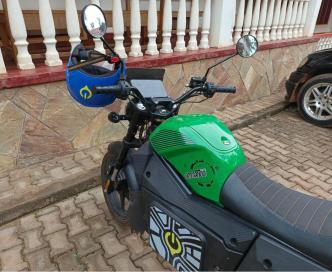 Uganda's electric motorcycle industry is poised for exponential growth, driven by innovation, sustainability, and a commitment to positive change. Pictured is a Spiro electric motorcycle. COURTESY PHOTO