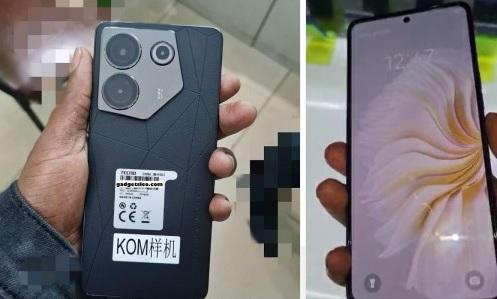 Leaked images of the Tecno Camon 20 series that is set to be launched next week. PHOTO: Gadgets Leo