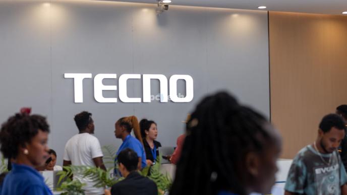 Tecno's store in Uganda. PHOTO: Olupot Nathan Ernest / PC Tech Magazine