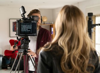 With a teleprompter you won't have to retain your lines or do over a million takes to get your conveyance right. PHOTO: Steve Lord /Unsplash