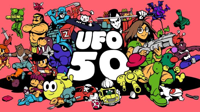 As a package, UFO 50 shows how rapidly technology has advanced since the 1980s. COURTESY IMAGE: 50games