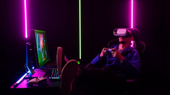 Artificial intelligence helps virtual reality games to be as immersive as possible. PHOTO: Freepik