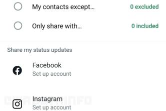 WhatsApp new feature will let you post your status to Instagram without the need to move away from the app. IMAGE: WABetaInfo